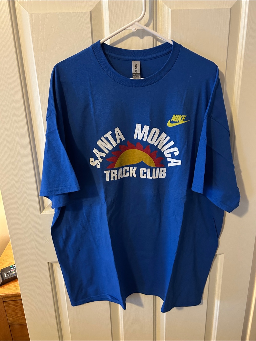 Nike Blue Santa Monica Track Club Graphic Tee